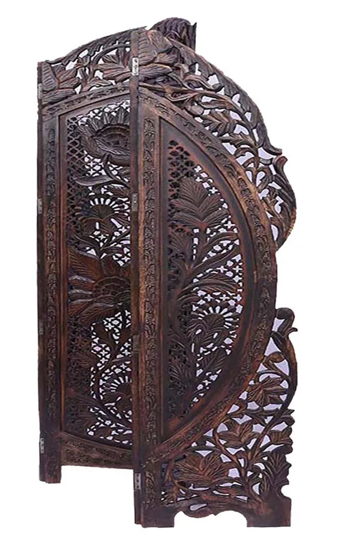 गोल आकार का रूम डिवाइडर दृश्य 3