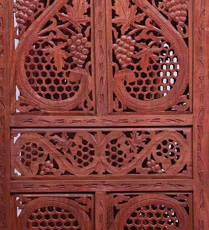 पारंपरिक बहुउद्देशीय लकड़ी के कक्ष विभाजक दृश्य 4