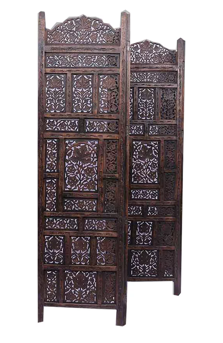 लकड़ी का फ़ोल्डिंग विभाजन दृश्य 3