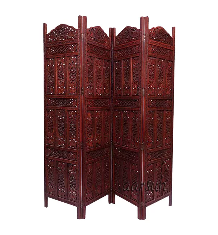 Antique Design Room Separator in Sheesham Wood