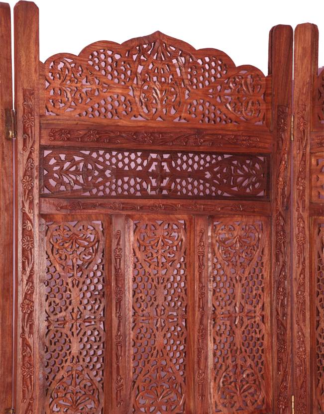 Antique Style Room Divider in Sheesham Wood view 3