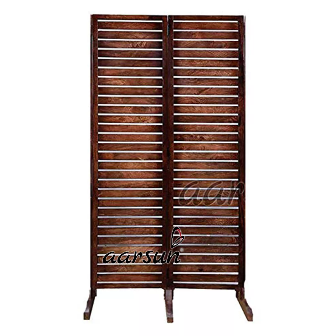 Partition Screen 2 Panel with Stand