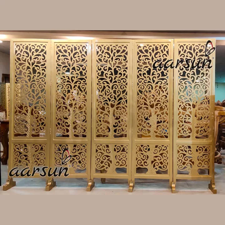 Room divider Antique Gold Paint