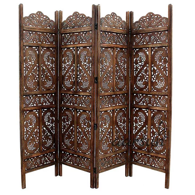 S Design Room Divider Mango Wood