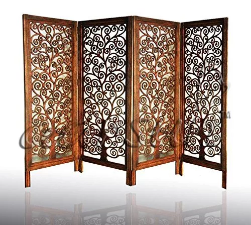 Wood Partition | Room Separator Divider In 4 feet