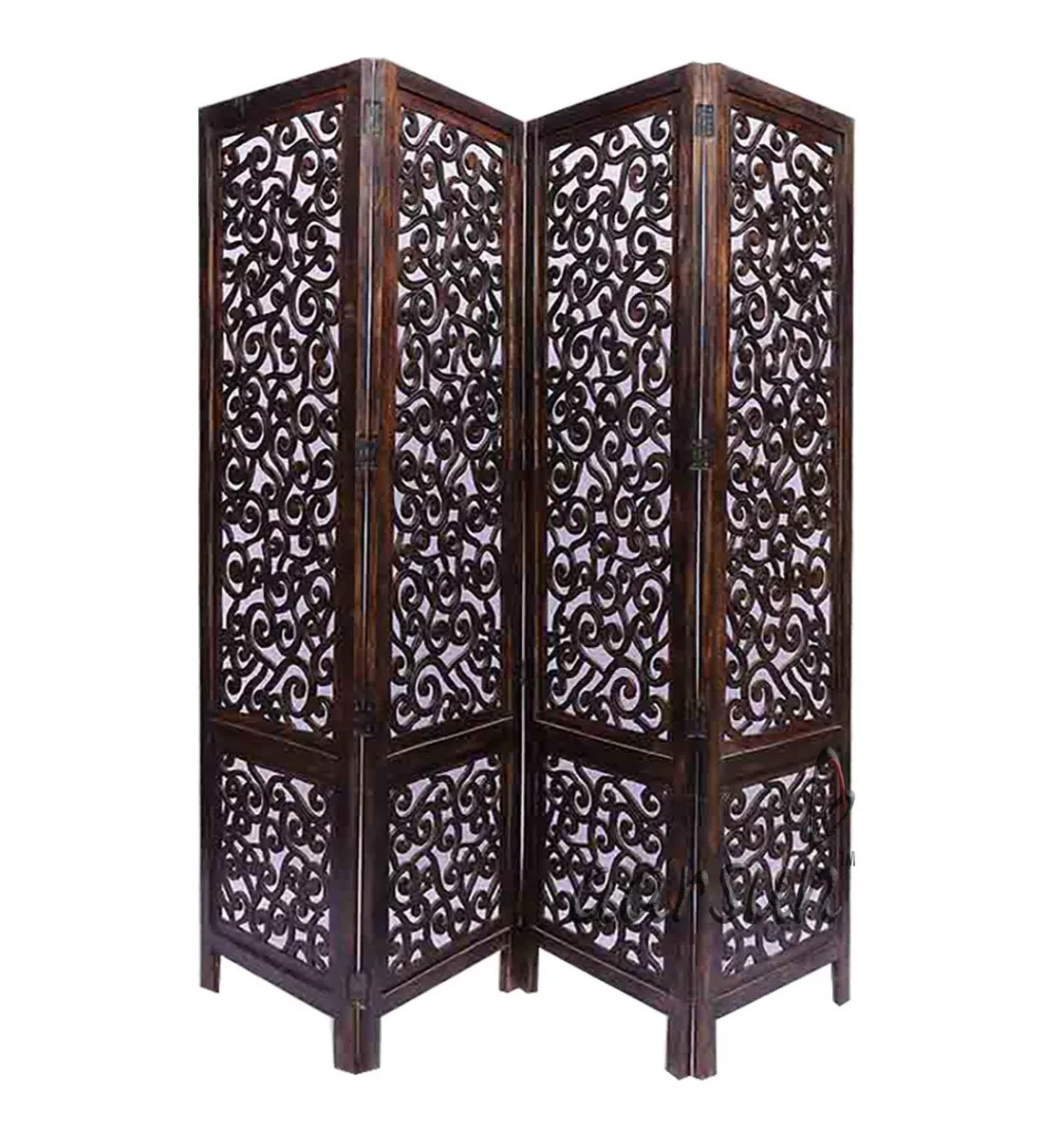 Wooden Folding Partition Screen